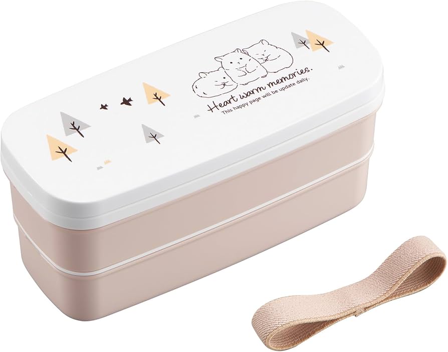 SMR-H138NC3段保温器 Amazon｜オーエスケー ランチボックス二段（仕切付） ハムスター PW